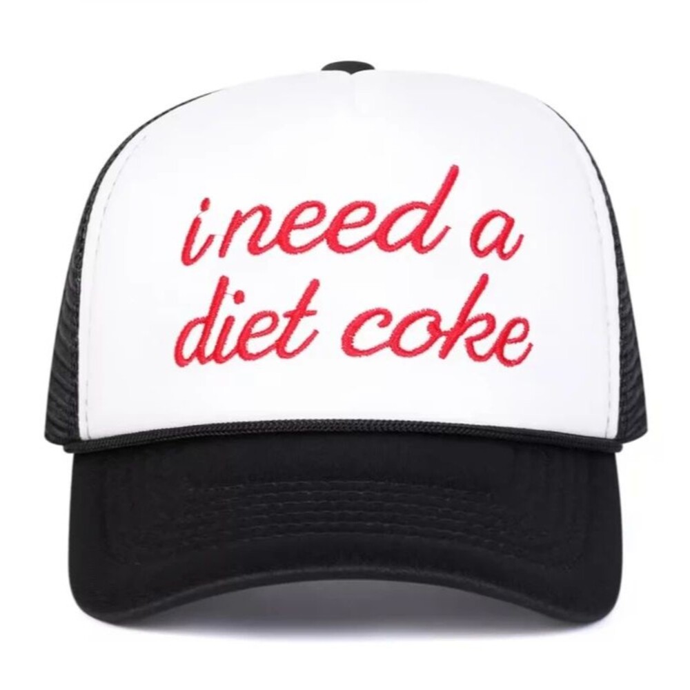 Embroidered Diet Coke Hat NWT